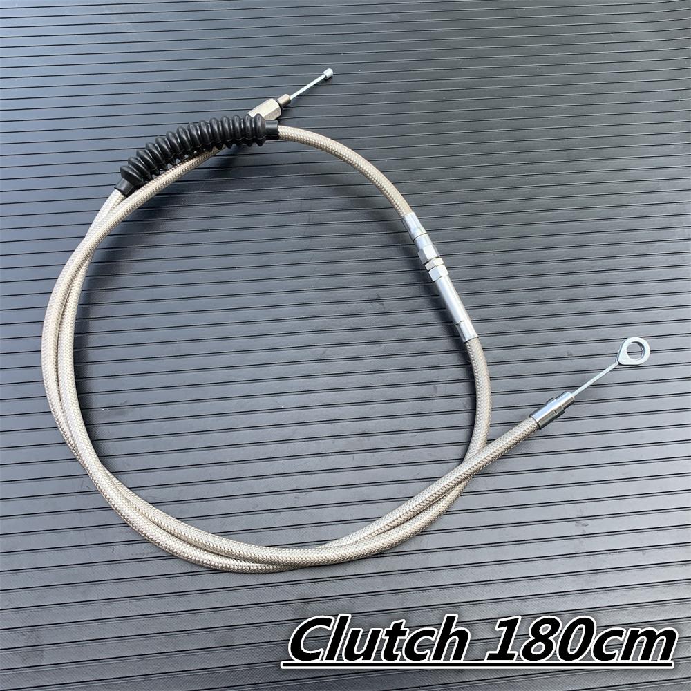 140cm/ 160cm/ 180cm Zbrusu nové lanko spojky motocyklu pro Harley XL883 1200N XL 883 1200 N