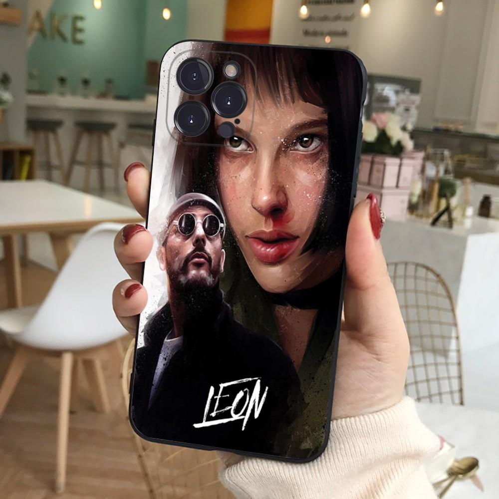 Leon The Professional Phone Case Silicone Soft for Iphone 16 15 14 13 12 11 Pro Mini XS MAX Plus X Cover