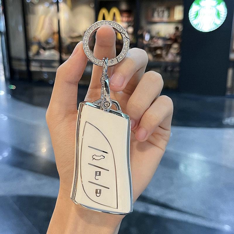 Tpu Car Key Case Cover For Lexus Nx Es Ux Us Rc Lx Gx Is Rx 200 250H 350H Ls 450H 260H 300H Ux200 Key Chain Accessories