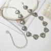 Retro Ethnic Style Women'S Metal Waist Chain Accessories Bohemian Decorative Circle Heart Carved Chain Belt