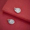 S925 Sterling Silver Lotus Pendant with Eight Auspicious Wheels Charm for DIY Bracelet or Necklace