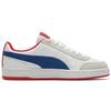PUMA Court Legend LO Unisex Low Top Skate Shoes White Blue Red 371931-05