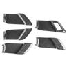 5-Piece Door Handle Trim Stickers for 2020-2023 Toyota Prius 60 Series