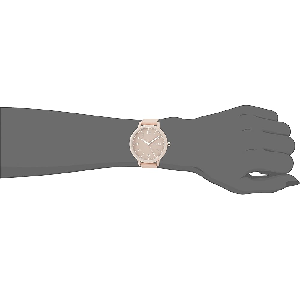 Fieldwork Analog Watch YM007-6 Silicone Strap Beige Women's