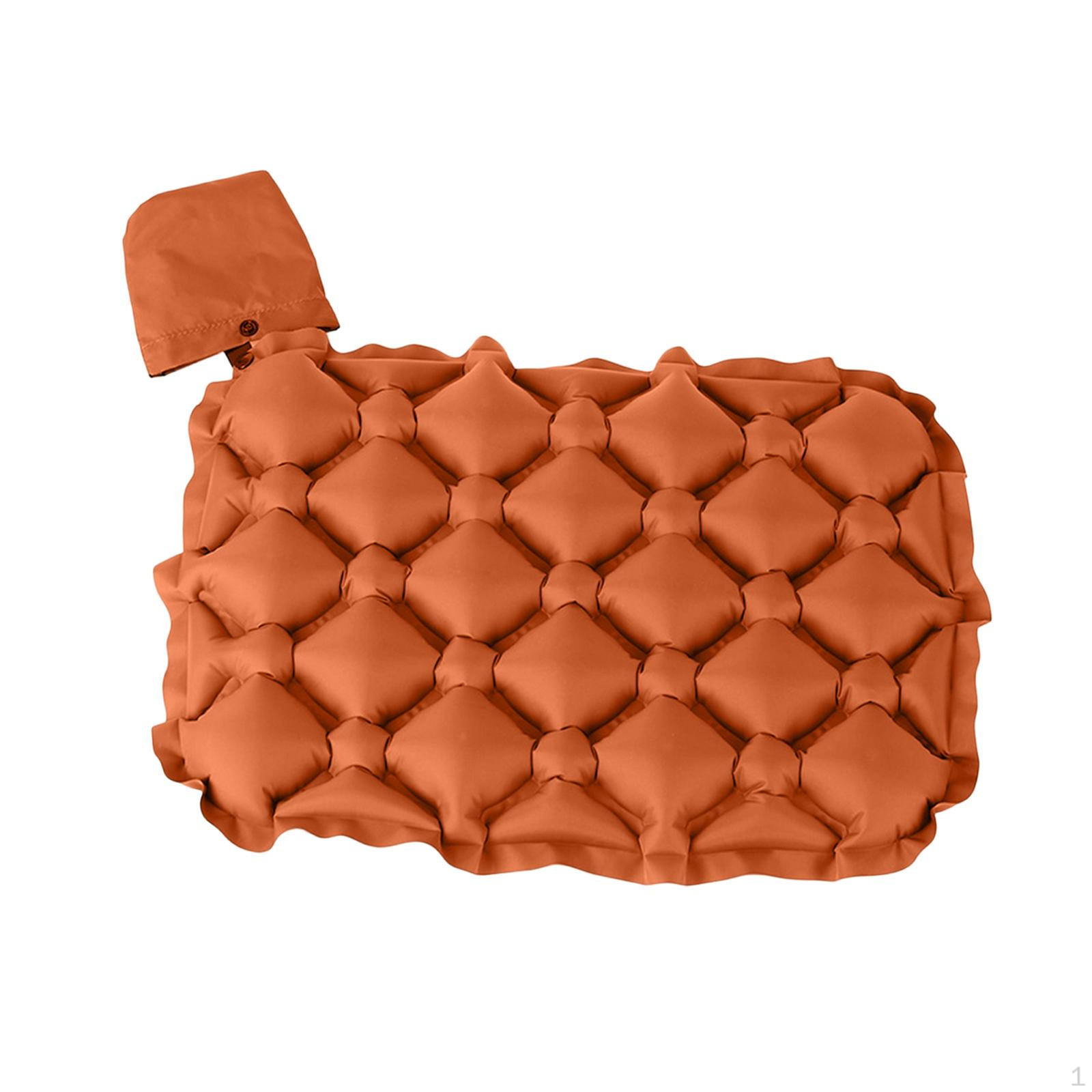 

Inflatable Seat Cushion Air Sitting Mat Portable Chair Breathable Pad Waterproof Tear