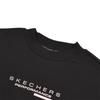Skechers Casual Letter Design Round Neck Long Sleeve Sweatshirt Women sweatshirt Black P422W022-0018