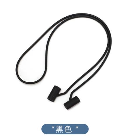 

Длинный шнурок с плоскими отверстиями Силиконовый шнурок для очков Регулируемая веревка Спортивный Нескользящий Мягкий Высокоэластичный Ремешок для солнцезащитных очков Шейный ремешок