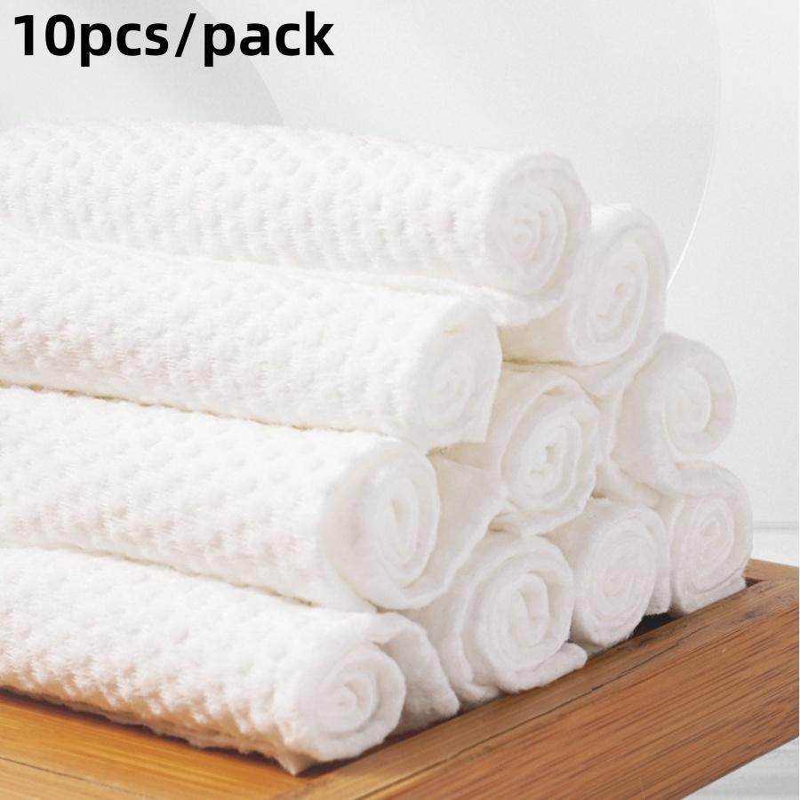 5/10st Engångshanddukar Non-woven Ansiktshanddukar Fotspa Skönhetssalong Fotdukar Handdukar Resa Bärbara Handdukar Hushållskit
