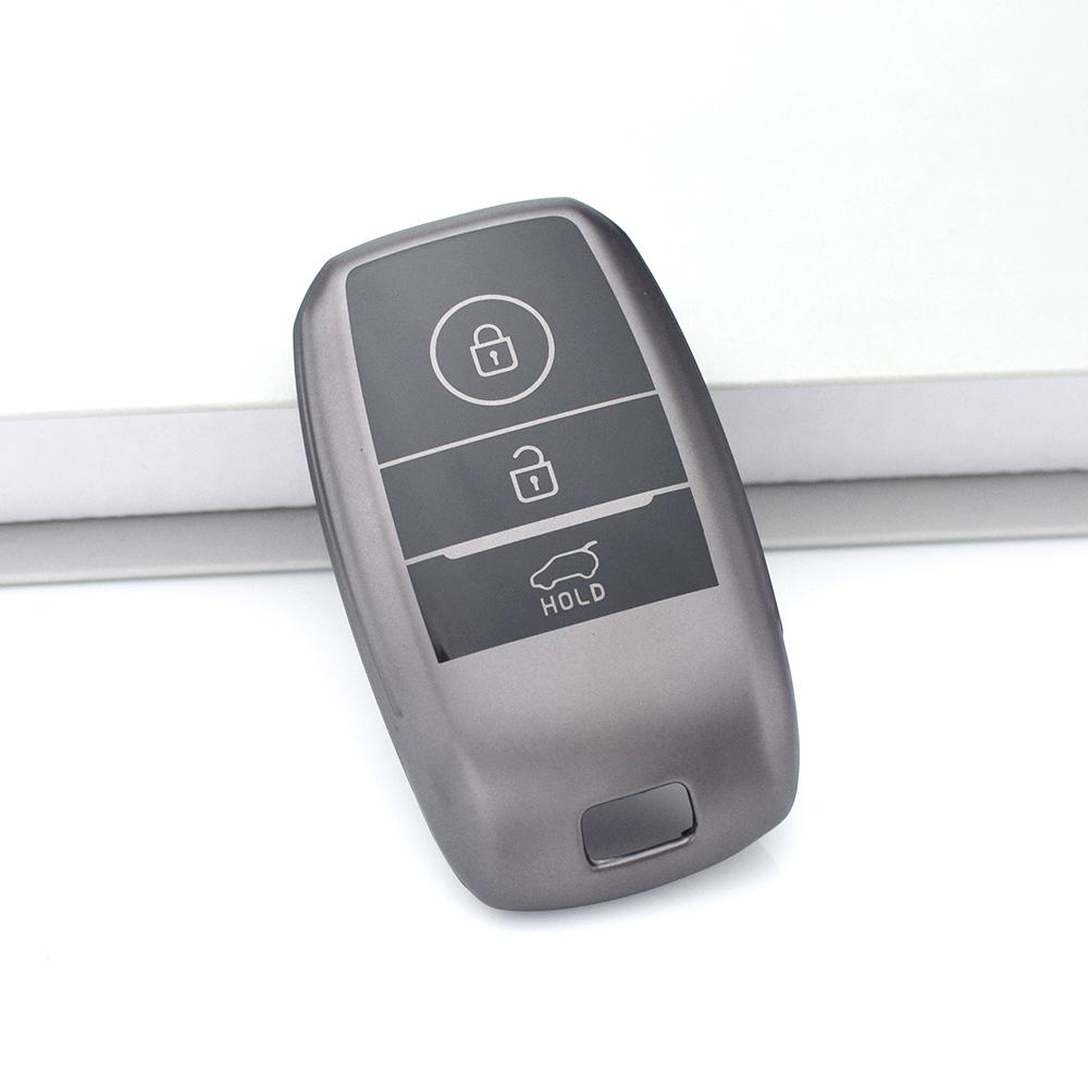 Shell For KIA K3 KX3 K4 K5 Rio Rio5 Sportage Ceed Cerato Cerato Sorento Optima Cerato Picanto Soft TPU Car Remote Key Case Cover