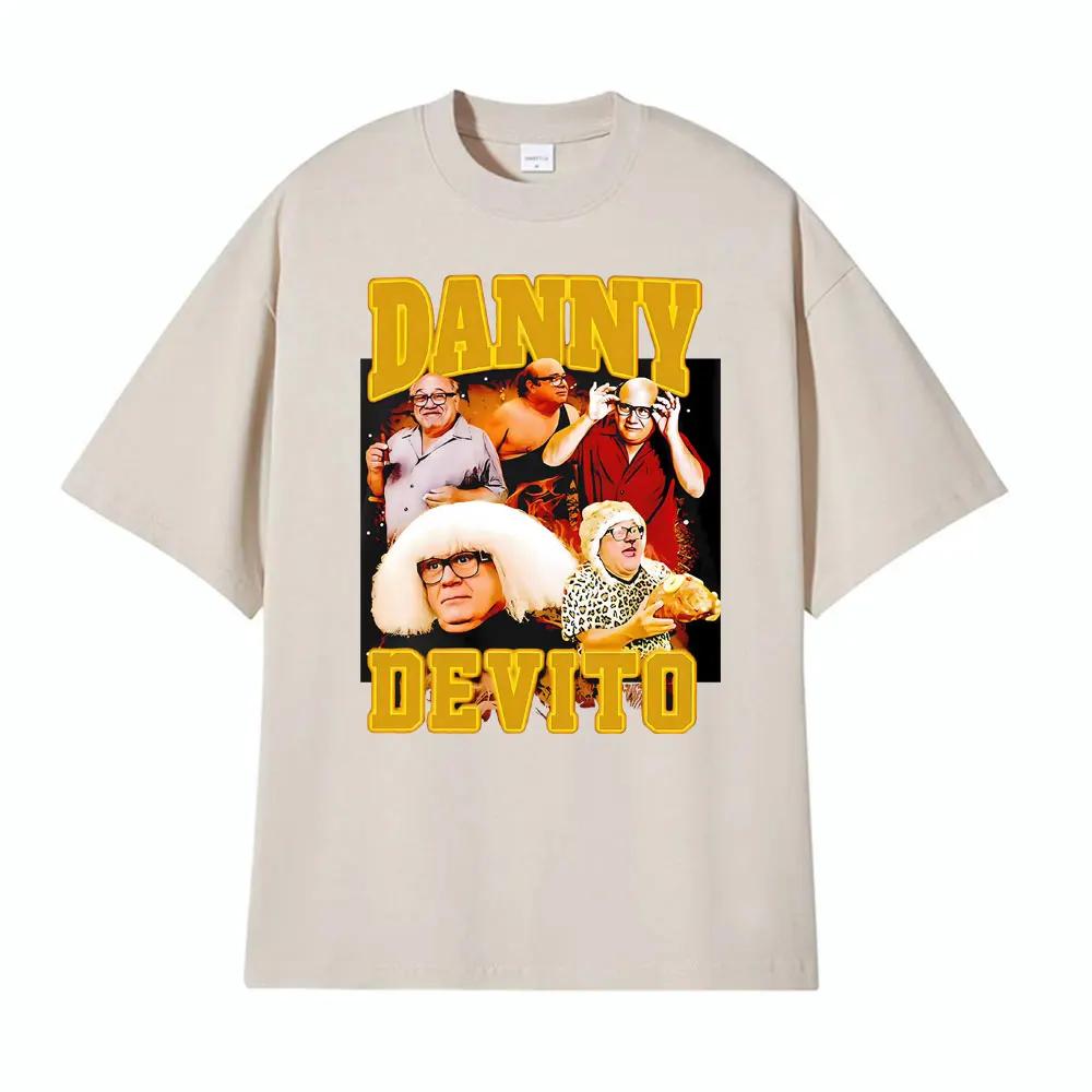 

Trash Man Danny Devito Vintage Rap T Shirt High Quality T-shirts Unisex Short Sleeve Comfort Men s Clothing Tee Shirt Streetwear XXXL синій