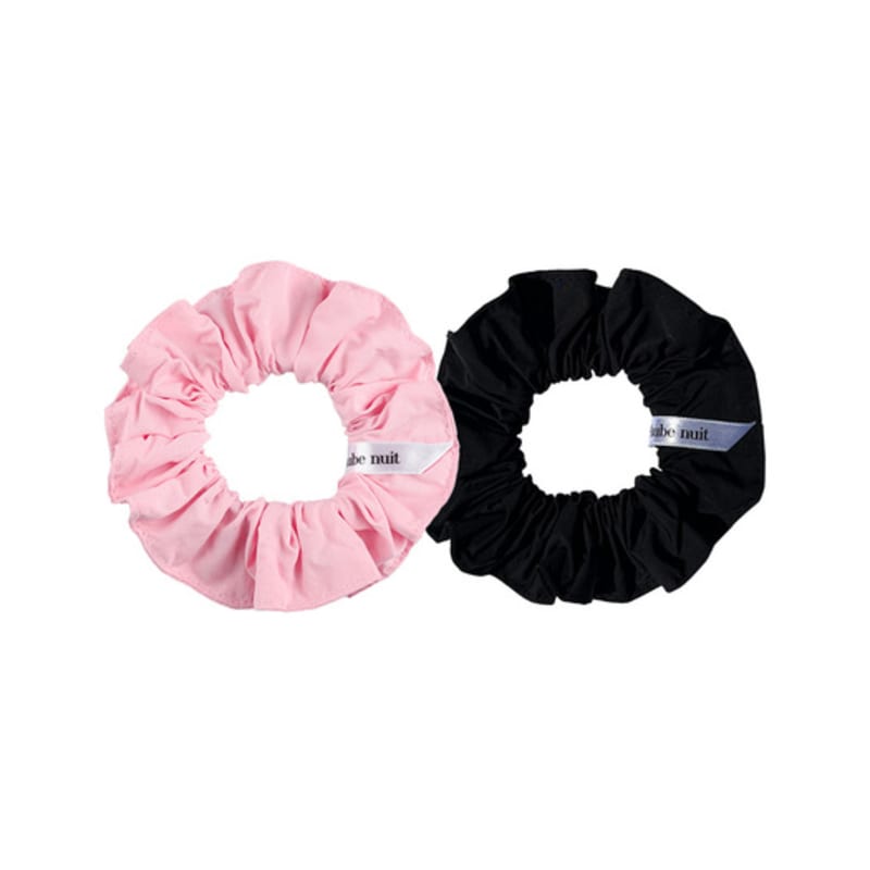 Aube nuit [Recycle Nylon] Neuer Haargummi für Regentage pink S