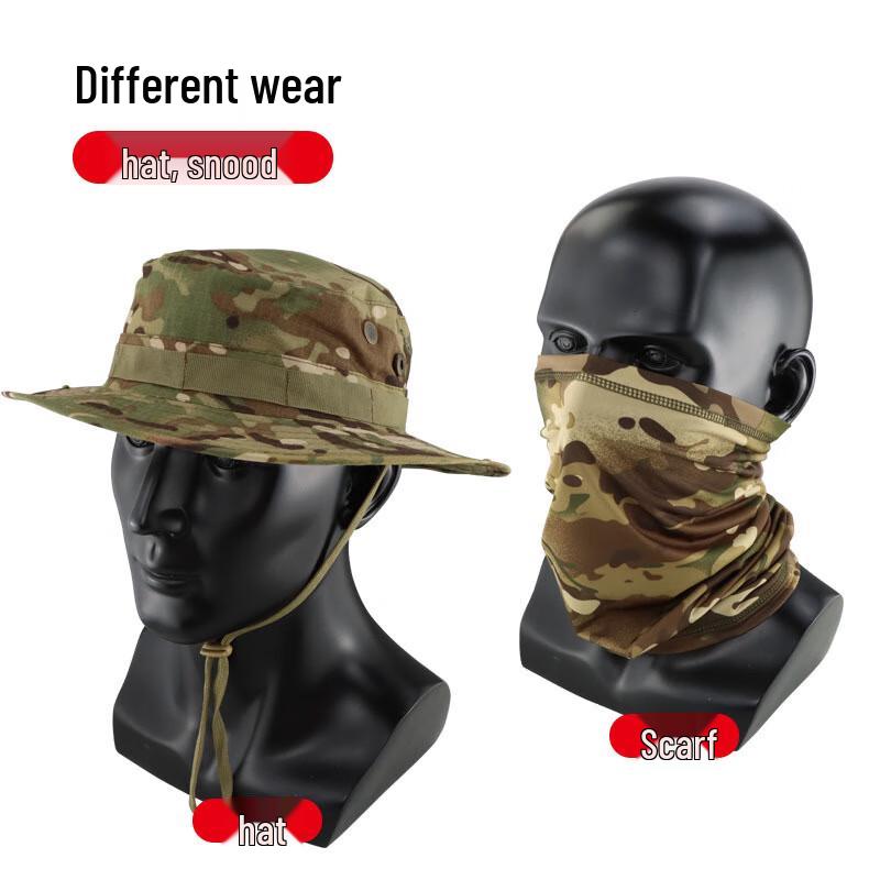 Summer Camouflage Multi-functional Headwear Set