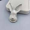 Chinese Style Brooches Clothing Accessories Rabbit Brooches Korean Pin Metal Brooches Badges Pin