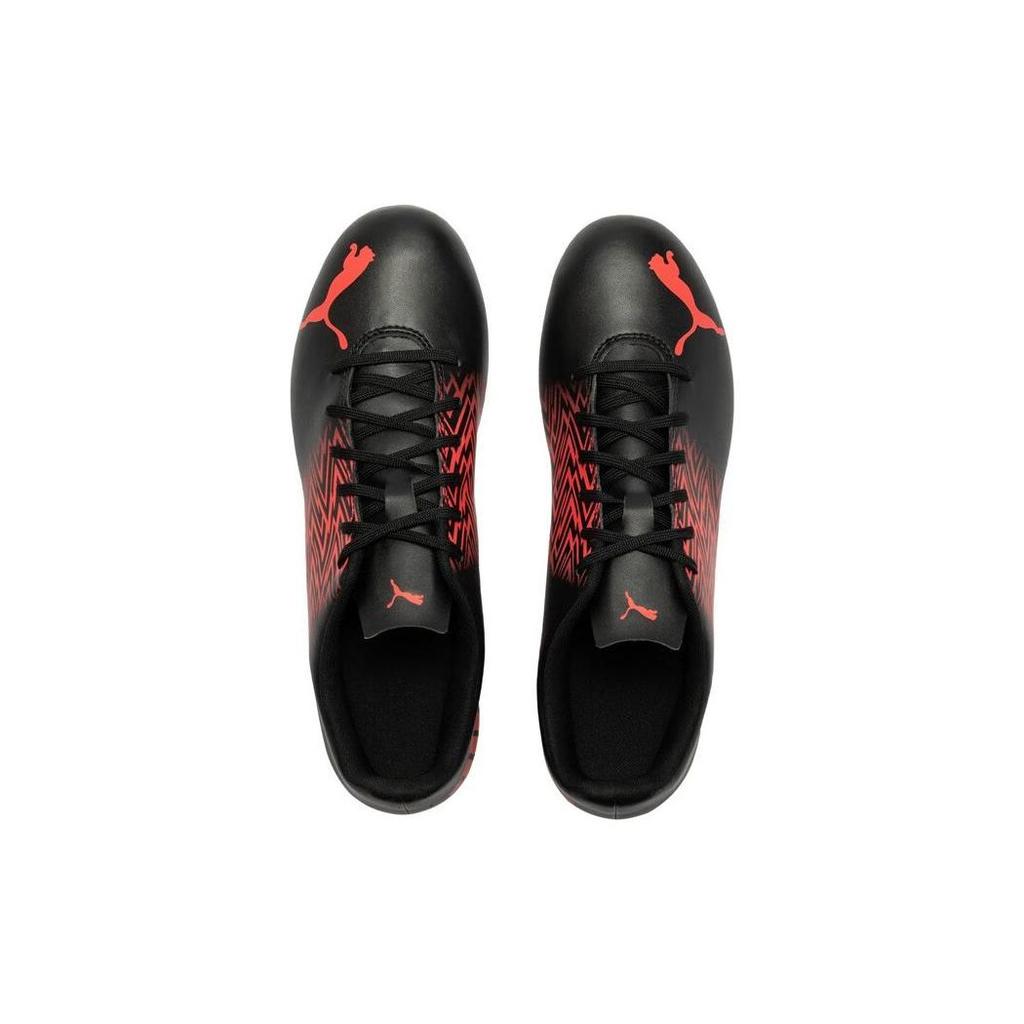Puma Tacto FG Soccer Shoes Men Sneaker Black Pink 106307-06