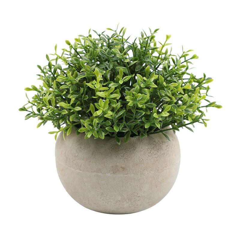 Simulation Green Plant Mini Pot Fake Plants Fake Flowers Bonsai Indoor Living Room Desktop Decoration Photo Props