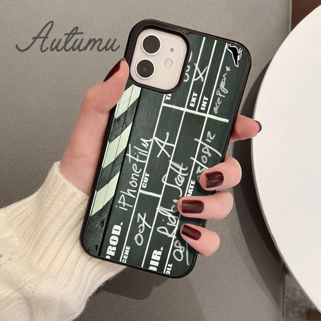 Clapper board Phone Case for iPhone 11 12 13 14 Pro Max mini X XR XS SE 2020 5 6S 7 8 Plus Samsung Galaxy S21 S22 Cover shell
