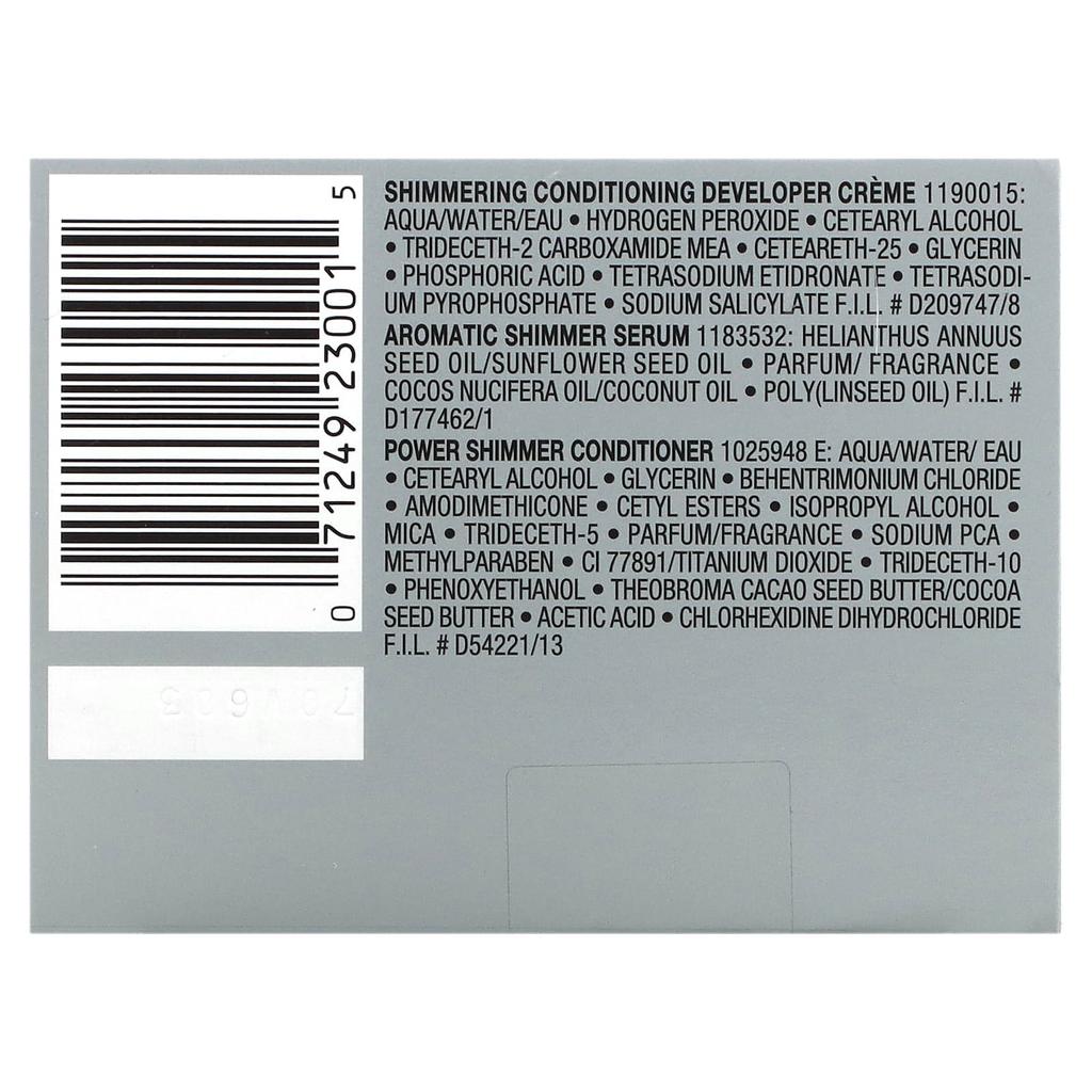 L'Oréal, Feria, Multi-perset Shimmering Color, Bright Black 21, One Time Use