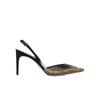 Fashion 2025 New Baotou Sandals, Diamond Gradient High Heels, Women's Fashion, Exquisite Temperament Sandals, Dress, Banquet Shoes