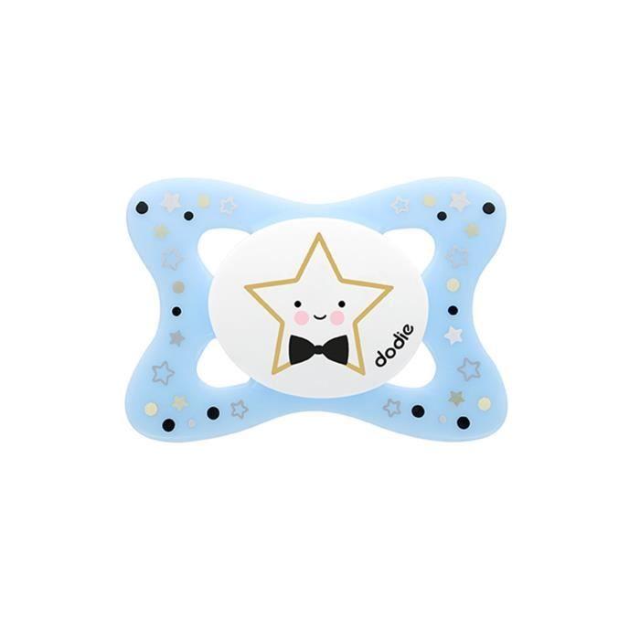 Dodie Sucette Anatomique +6m Chic Doré Noir