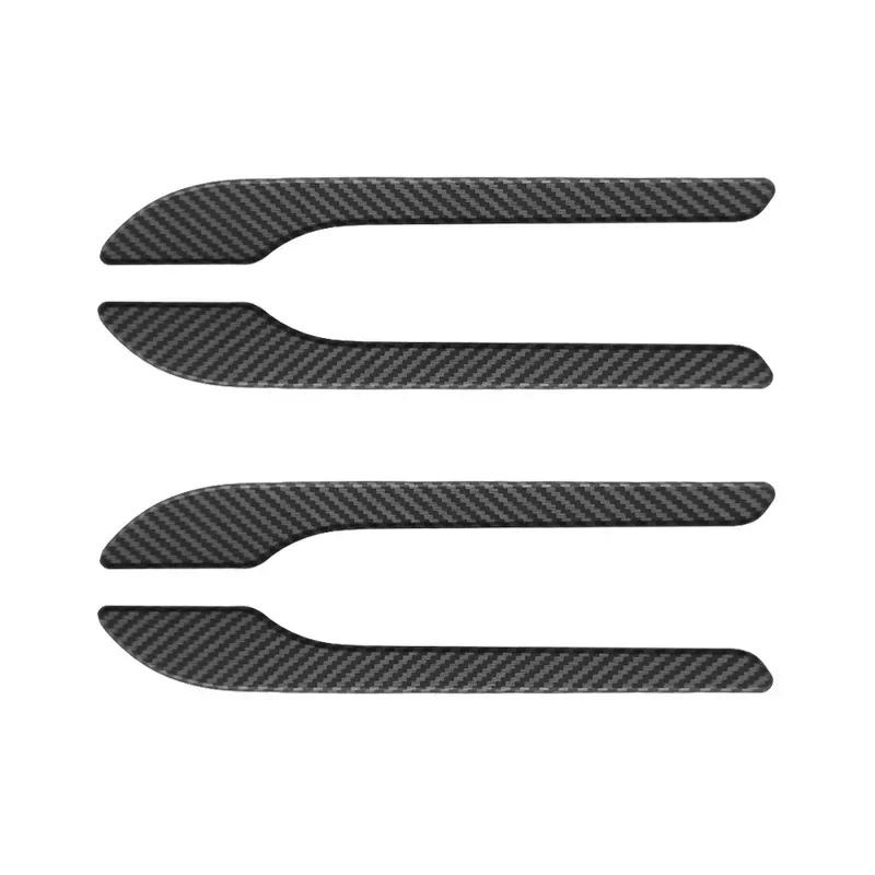 4pcs Door Handle Protective Cover for Tesla Model Y LAUNCH/3/3+ Highland 2025 ABS Car Door Handle Sticker Car Decor Accessories