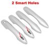 8x Chrome Car Door Handle Bowl Cup Cover Trim Cap ABS Sticker For Toyota Corolla