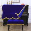 Husă pentru scaun de pian din catifea cu ciucuri Huse de protecție pentru jumătate de praf