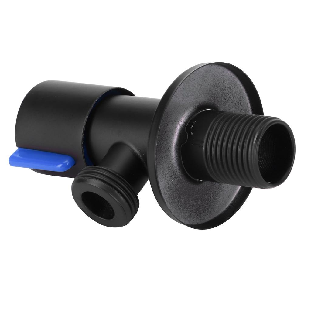 G1 2 Thread Angle Valve Stainless Steel Water Stop Valve for Bathroom Toilet Supplies