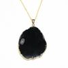 Amethyst fluorite agate naturale ciondolo irregolare pietra grezza grezza collana gioielli di moda gioielli in giada