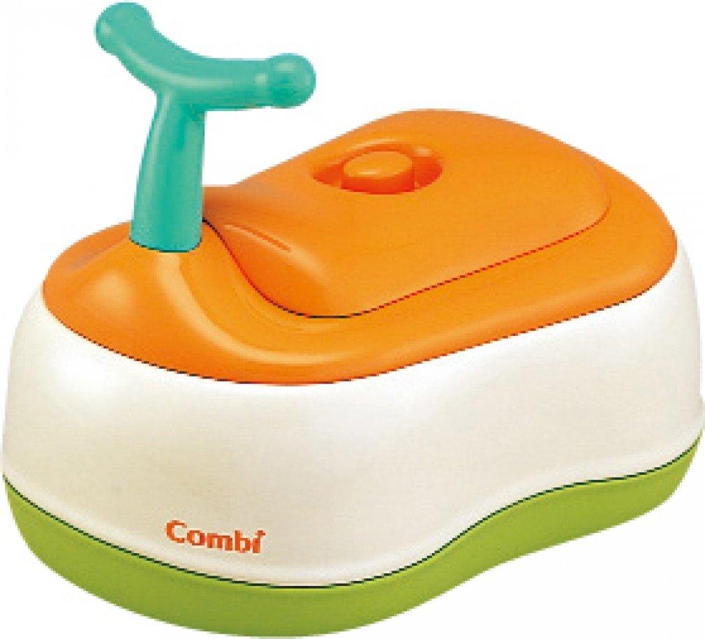 Combi Potty Training Baby Label Potty with Steps, Label Orange