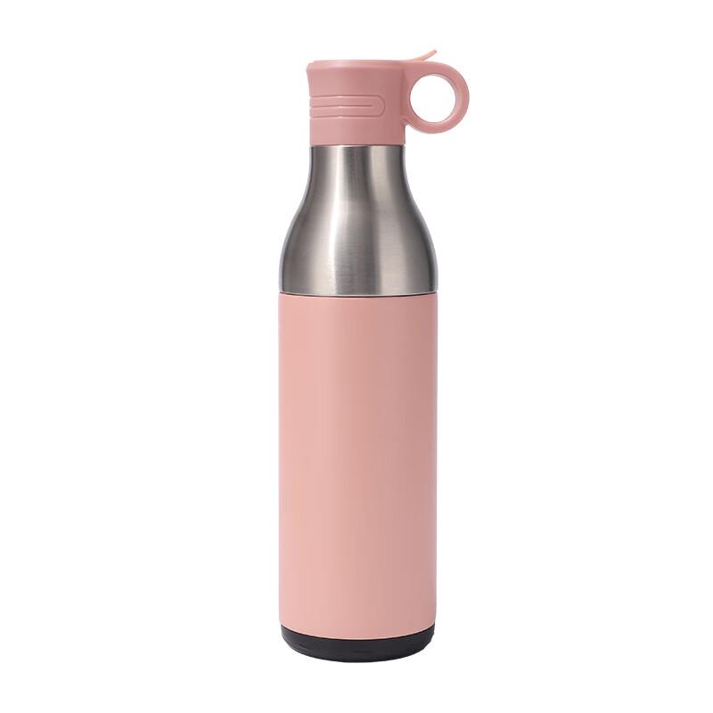 Shangqi Isolierte Sport-Trinkflasche aus Edelstahl mit Strohhalm