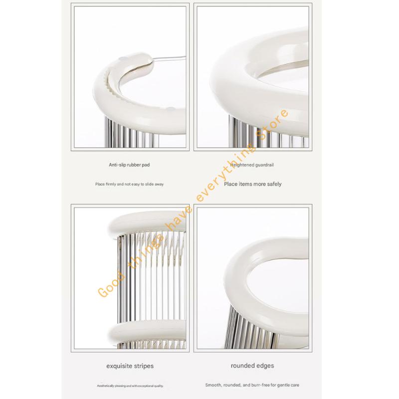 Multiple Tiers Plastic Cup Holder Organizers For Mugs Coffee Cups Space Saving Desktop Storage Rack With Easy Assembly 55KF