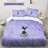 Tottenham Hotspur F.C Pattern Bedding Quilt Set  Home Decoration  Gift (1 * Duvet Cover + 2 * Pillowcase  Without Core)