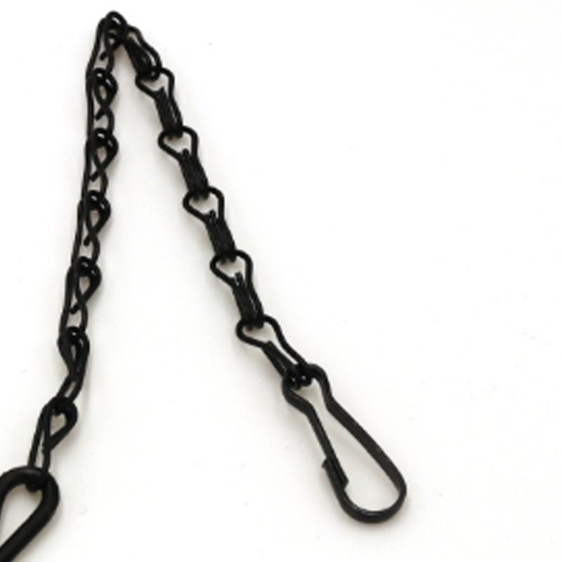 Multipurpose Garden Chains Set of 12 Weather Resistant Iron Construction for Flower Pots Bird Feeders Balcony Decoration