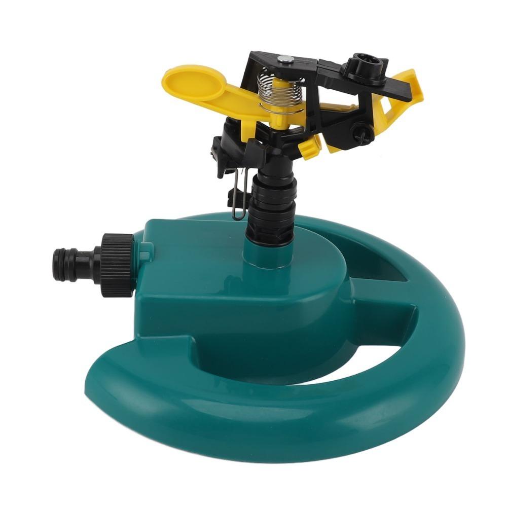 Easy Installation Garden Sprinkler Plastic Lawn Watering Sprinkler  Road Maintenance темно-зеленого