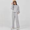 European-American Autumn/Winter Crew Neck Pullover & Long Pants Women's Fashion Set