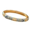Emaille Blau und Weiß Porzellan Einlagig Armband Mode Leichter Luxus Hochwertig Antiker Stil Armband