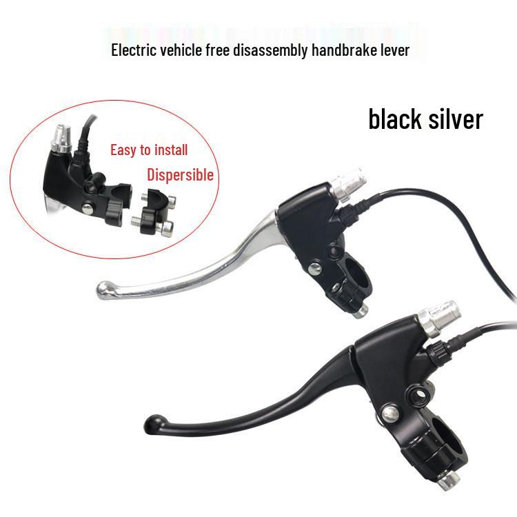 Electric Bicycle Rear Brake and Power Cut-Off Handle Assembly