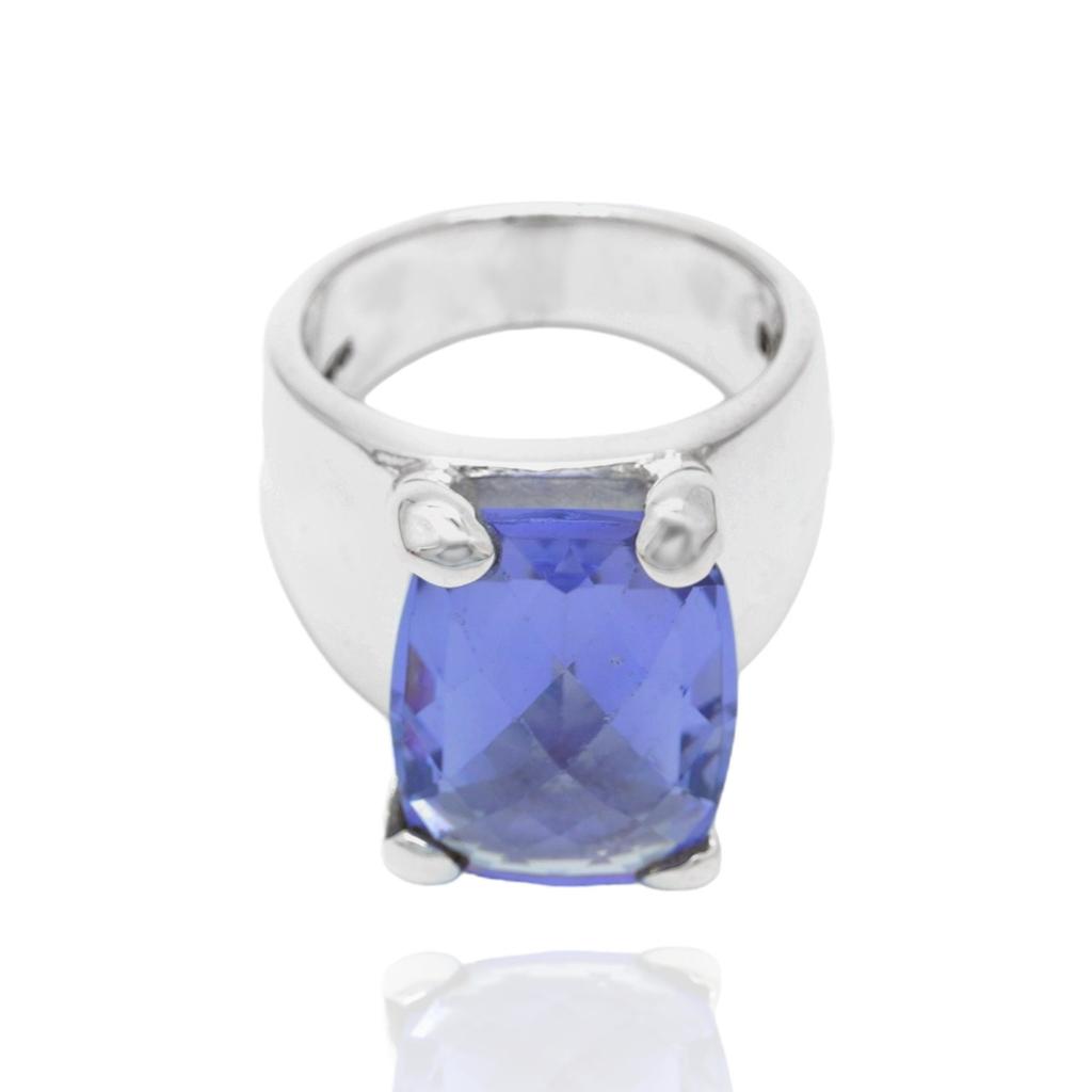 Amethyst Statement Ring: Chunky 925 Sterling Silver jewelry