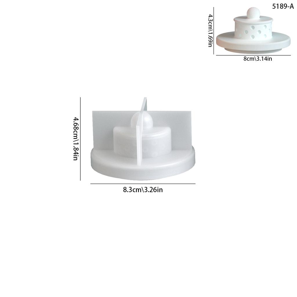 Snowflake Candle Mold White Aromatherapy Plaster Mold Embossed Christmas Mold Silicone For Storage Jar Diy Crafting Home Decor