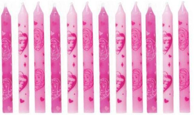 Disney Princess Cake Candles 12 Pcs