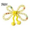 Interactive Toys for Multi Cat Households Mesh Tube Toy, Butterfly Shape Chew Toy with Bells Indoor Exercise And Plush Balls, Flexible Cats