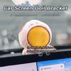 For Acrylic Car Doll Holder Clear Auto Interior Car Screen Holder Doll Accessories