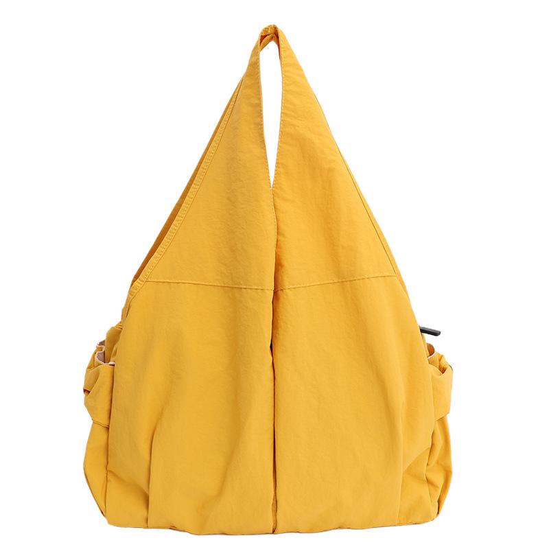 Japanese literature and art small, fresh, simple and large-capacity shoulder cloth bag women's leisure portable multi-pocket niche bag travel bag