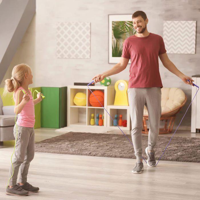 5 Cordes À Sauter Réglables Colorées Pour Enfants, Garçons & Filles (Couleurs Pastel) - Twiddlers - Fitness, Jeu, Entraînement