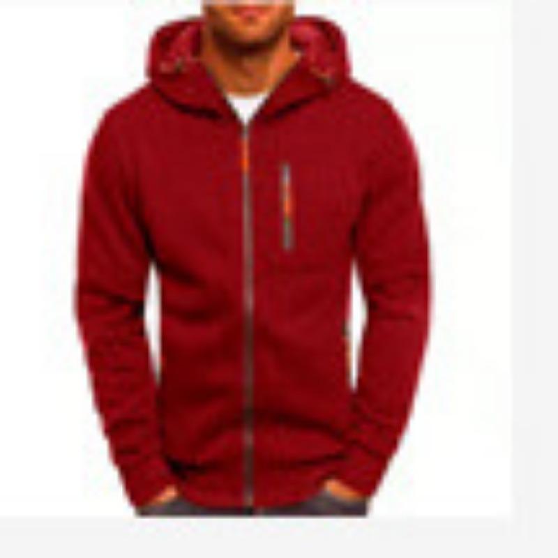 Felpa con cappuccio da uomo autunno e inverno, felpa con cappuccio casual sportiva e fitness jacquard, cardigan, giacca con cappuccio, giacche e cappotti con cappuccio (Uomo)
