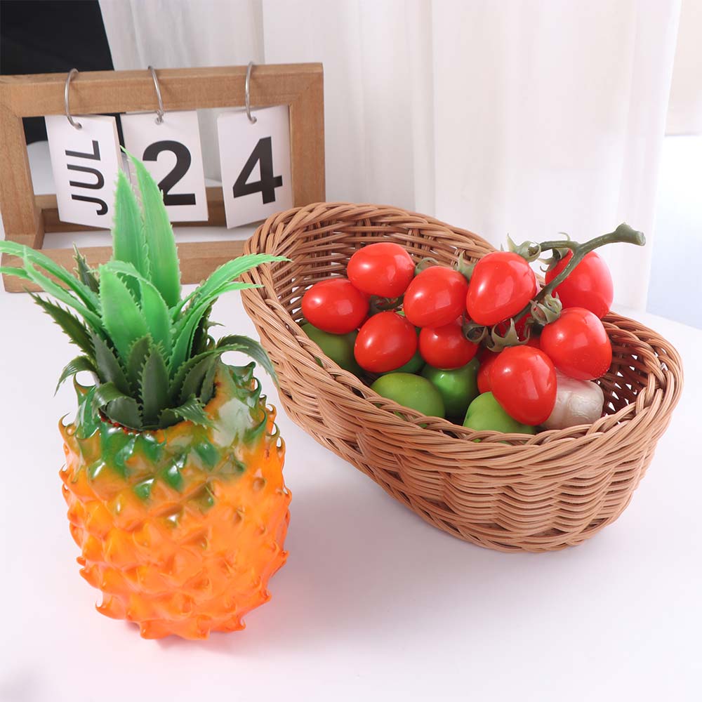 Realistic Simulation Pineapple Model Foam Faux Pineapple Ornament  Photography Props