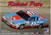 Salvinos JR Models 1/24 Scale Richard Petty #43 Pontiac Grand Prix 1985 Plastic Model RPGP1985D (Car)