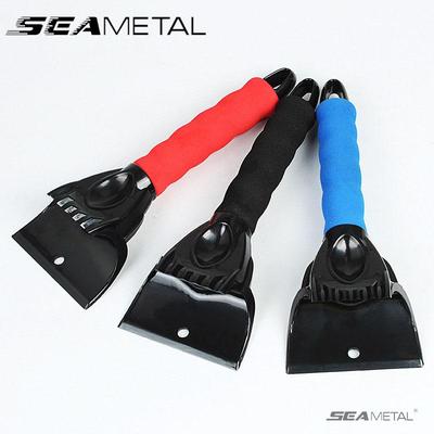 Winter Snow Shovel Anti-scratch Sponge Handle Portable Defrost Snow Removal Scraper for Car