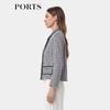 PORTS Women's Houndstooth Short Jacket