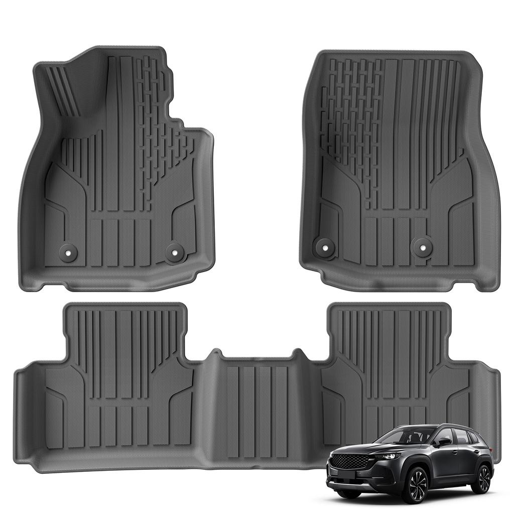 Smabee Left Drive for Mazda CX-50 2023 -2025 Car All-weather Floor Mats Cargo Liner Trunk Pad TPE 3D Foot Mat Accessories Black